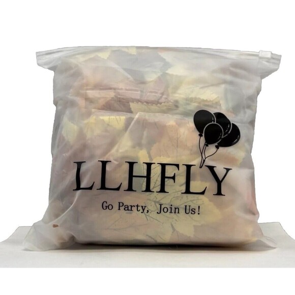 2 Pack Fall Maple Leaf Autumn Hanging Fall Leaf Vines Pumpkins Thanksgiving - Picture 4 of 6